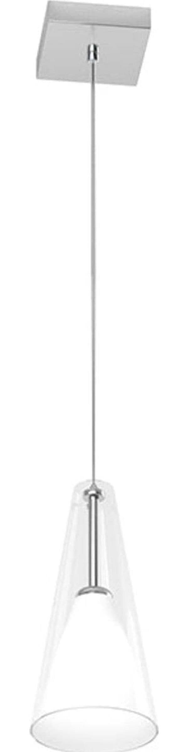 Sospensione-Contemporanea-Bullet-Metallo-Cromo-Vetro-Trasparente-1-Luce-E14