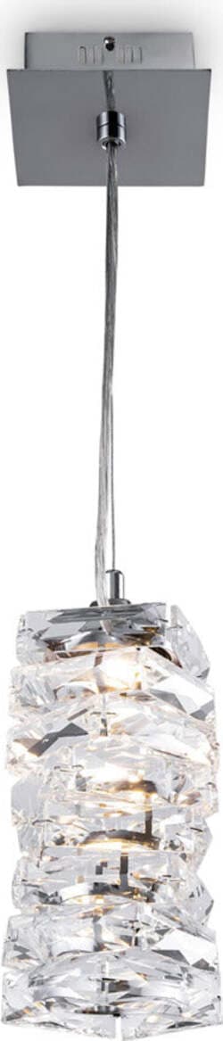 Sospensione-Contemporanea-Coil-Struttura-Acciaio-Cromo-E-Diffusore-Vetro-Led