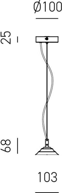 Sospensione-Contemporanea-Con-Montatura-Grande-Alice-In-Metallo-Ottone