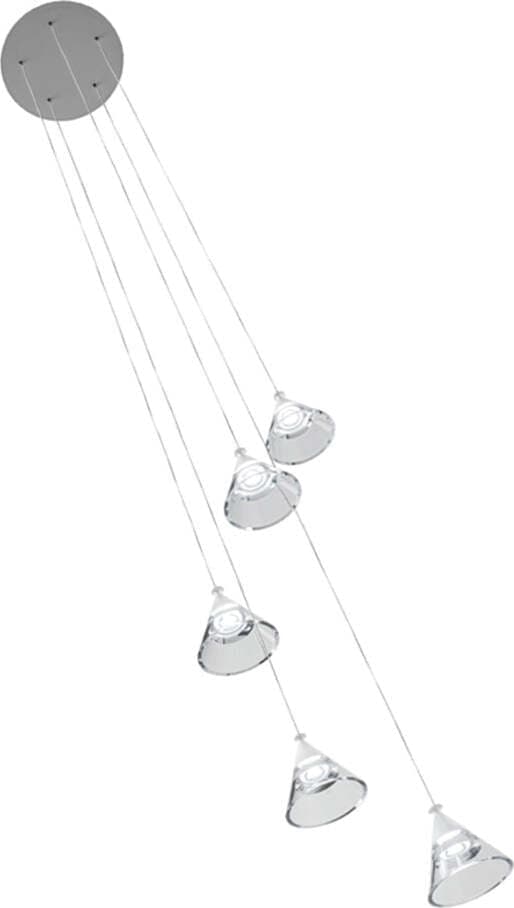 Sospensione-Contemporanea-Cony-Metallo-Bianco-Led-35W