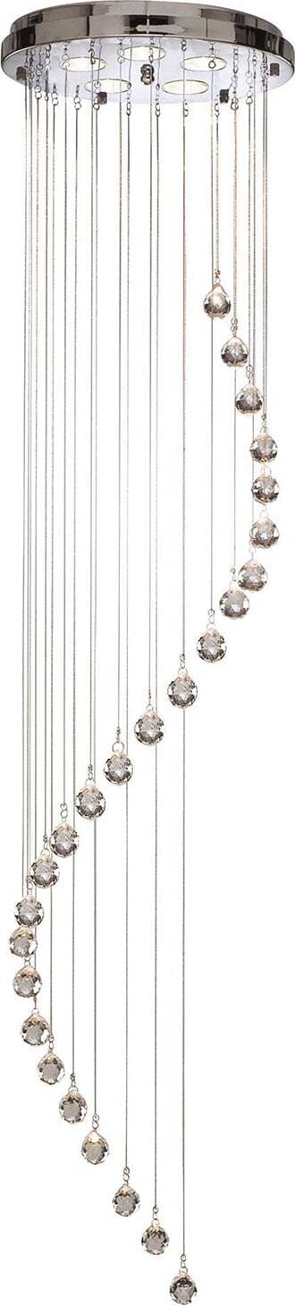 Sospensione-Contemporanea-Corrider-Acciaio-Cromo-Vetro-1-Luce-Gu10