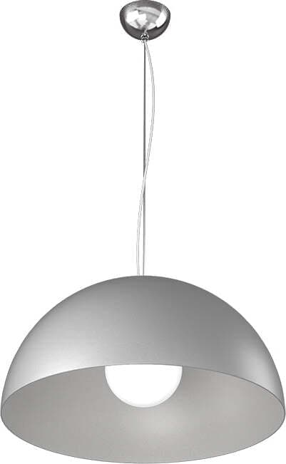 Sospensione-Contemporanea-Cup-Metallo-Grigio-1-Luce-E27-D.40Cm
