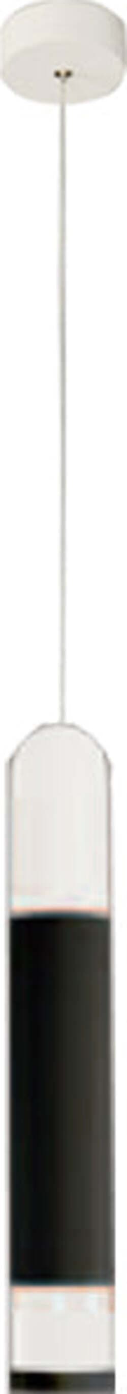 Sospensione-Contemporanea-Derby-Nero-Led-1X5+5W