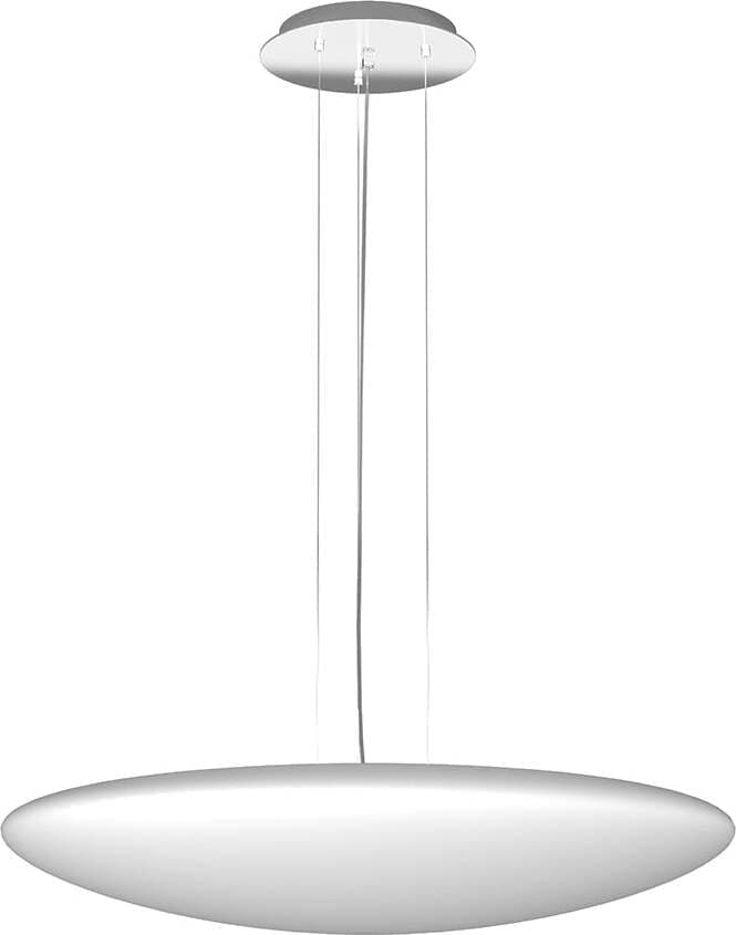 Sospensione-Contemporanea-Discovery-Metallo-Cromo-Vetro-Soffiato-3-Luci-E27-60Cm