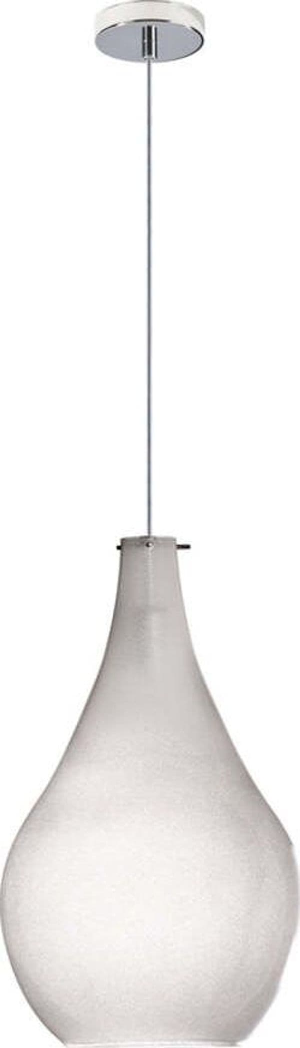 Sospensione-Contemporanea-Drop-Metallo-Cromo-Vetro-Grigio-1-Luce-E14-D.22Cm