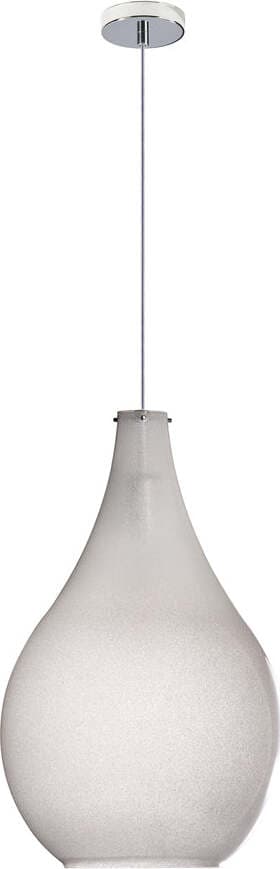 Sospensione-Contemporanea-Drop-Metallo-Cromo-Vetro-Grigio-1-Luce-E14-D.26Cm