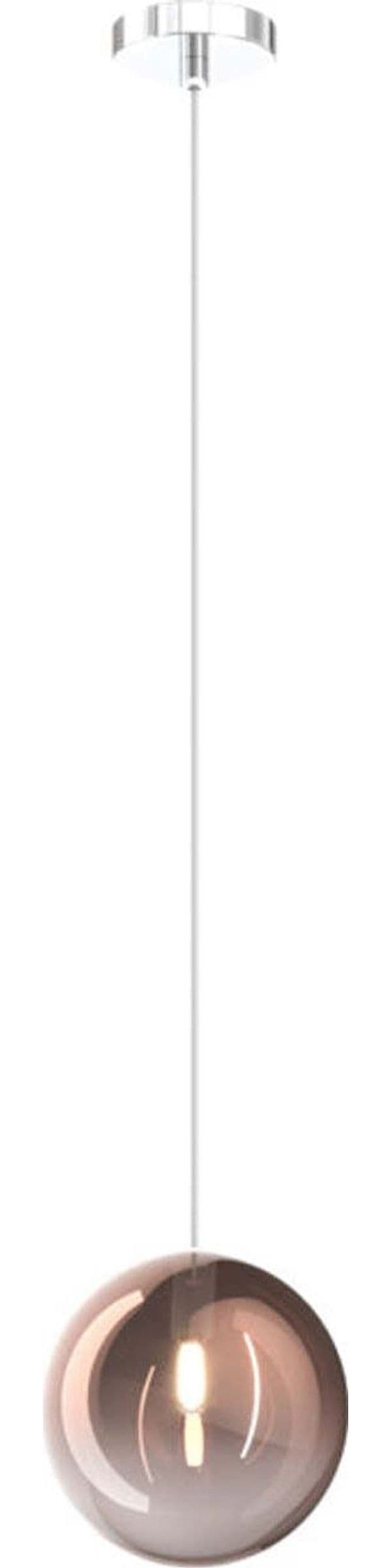 Sospensione-Contemporanea-Eclipse-Metallo-Cromo-Vetro-Rame-1-Luce-G9