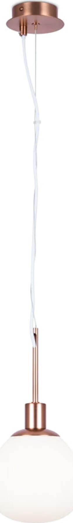 Sospensione-Contemporanea-Erich-Metallo-Oro-Rosa-1-Luce-E-Diffusore-Bianco