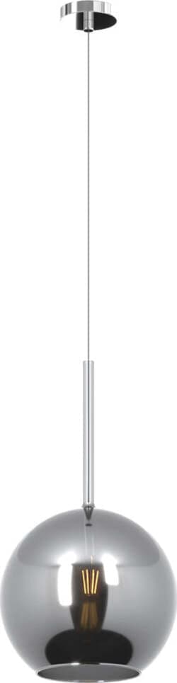 Sospensione-Contemporanea-Future-Metallo-Cromo-Vetro-Cromo-1-Luce-E27-D.25Cm