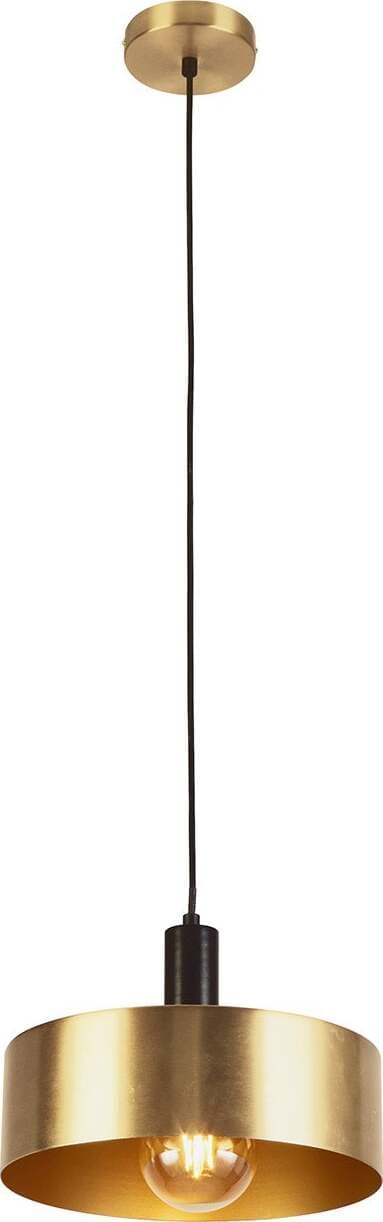 Sospensione-Contemporanea-Knox-Acciaio-Nero-Oro-1-Luce-E27