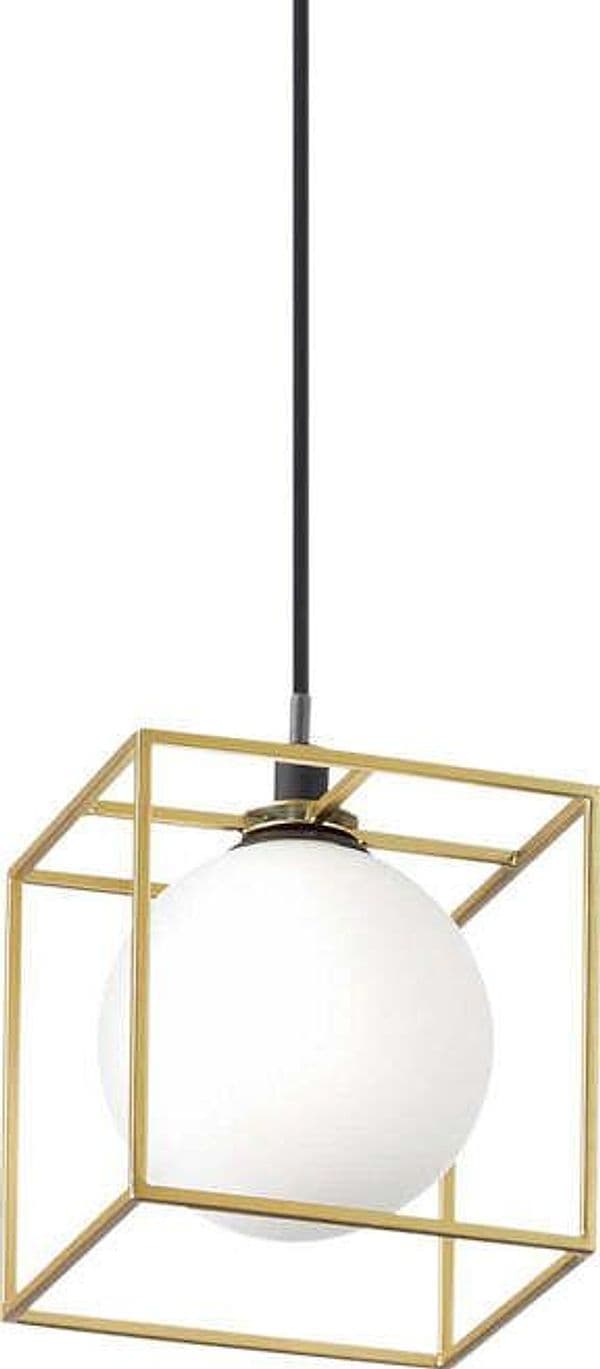 Sospensione-Contemporanea-Lingotto-Metallo-Ottone-1-Luce-G9-3W-3000K-Luce-Calda