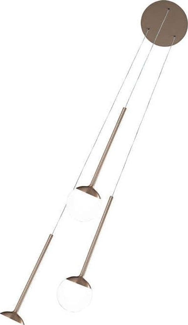 Sospensione-Contemporanea-Lollypop-Metallo-Oro-Rosato-Led-35W