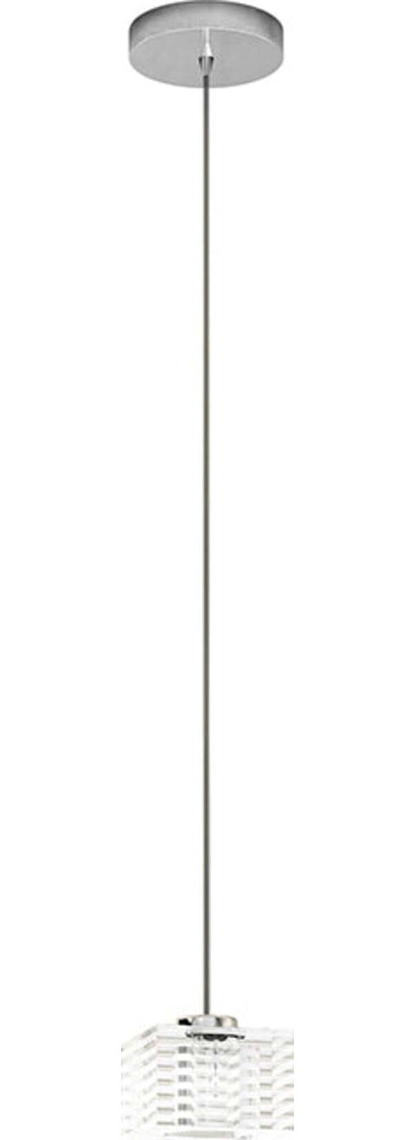 Sospensione-Contemporanea-Metropolitan-Metallo-Cromo-Vetro-Trasparente-1-Luce-G9