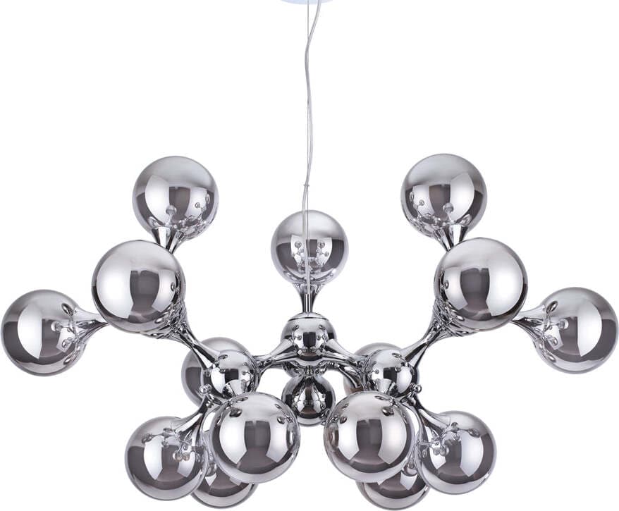 Sospensione-Contemporanea-Nodi-Metallo-Cromo-15-Luci-E14