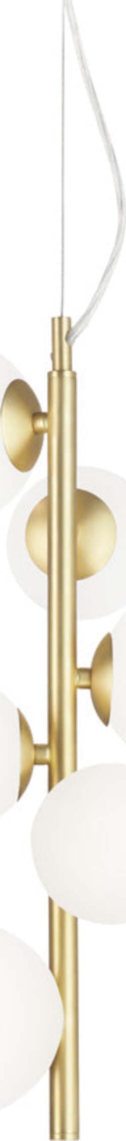 Sospensione-Contemporanea-Perlage-Metallo-Ottone-6-Luci-G9-3W-3000K-Luce-Calda