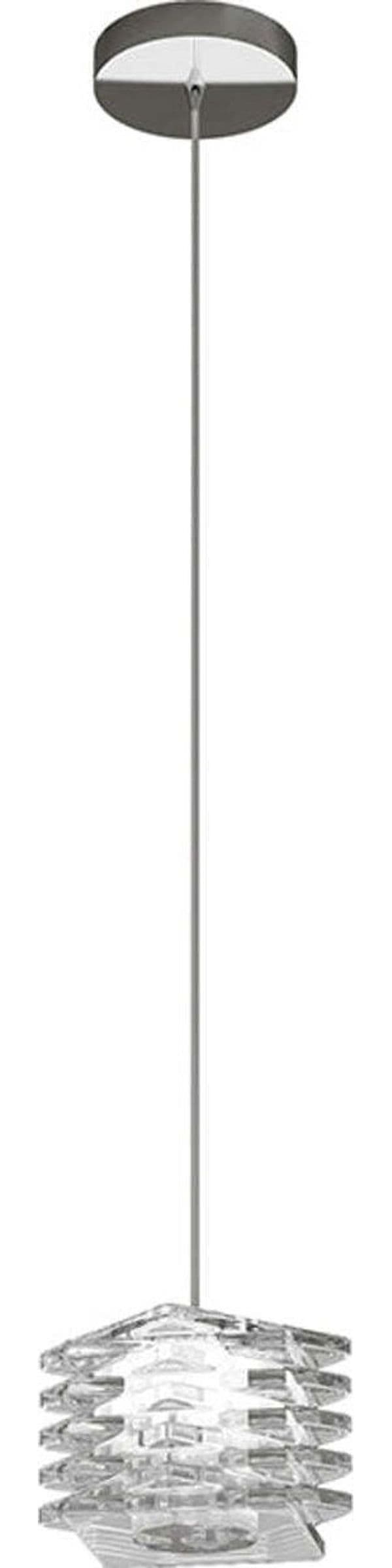 Sospensione-Contemporanea-Rubik-Metallo-Cromo-Diffusore-Cristallo-1-Luce-G9