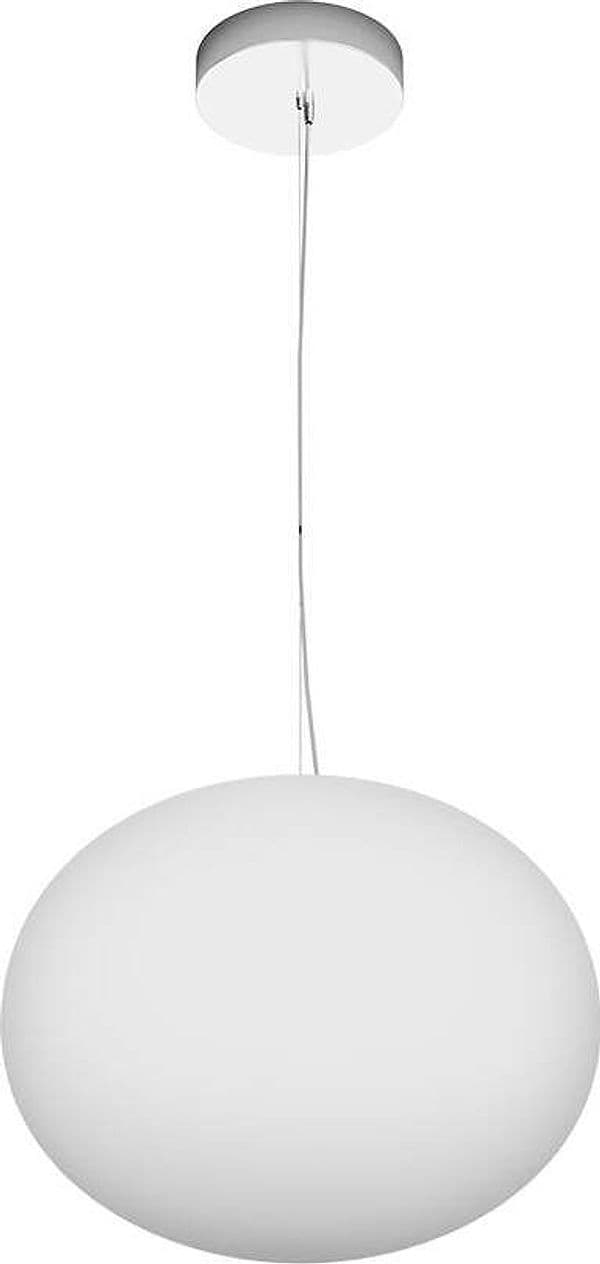 Sospensione-Contemporanea-Soft-Metallo-Cromo-Vetro-Acidato-Opaco-1-Luce-E27-28Cm