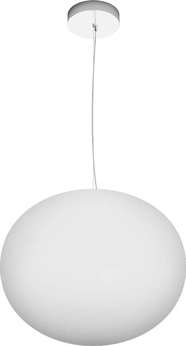 Sospensione-Contemporanea-Soft-Metallo-Cromo-Vetro-Acidato-Opaco-1-Luce-E27-35Cm