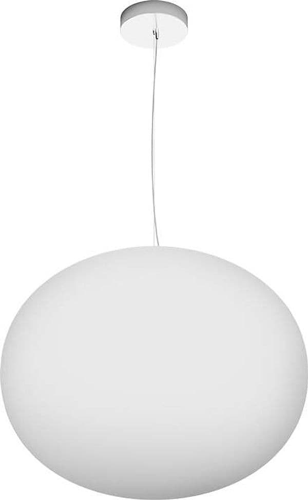 Sospensione-Contemporanea-Soft-Metallo-Cromo-Vetro-Acidato-Opaco-1-Luce-E27-45Cm