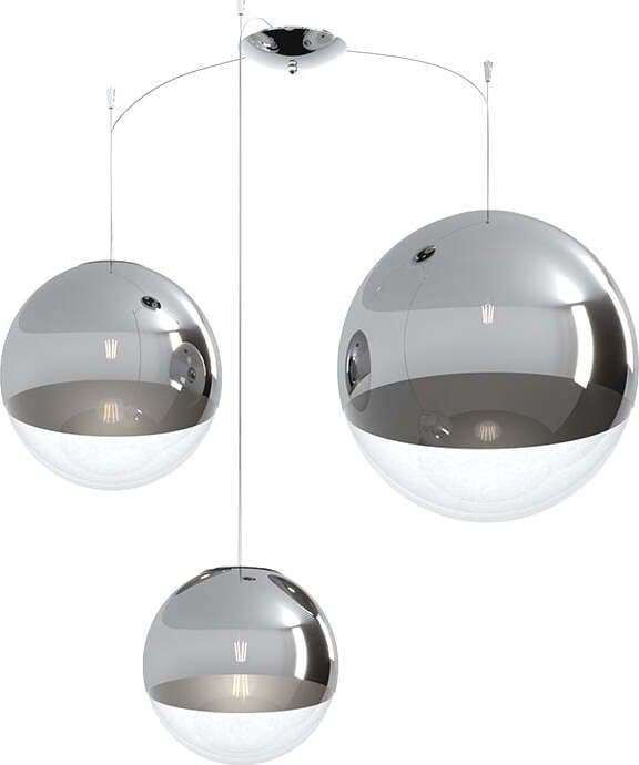Sospensione-Contemporanea-Target-Metallo-Cromo-Vetro-Cromo-Trasp-3-Luci-Mix