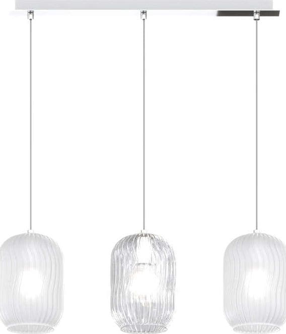 Sospensione-Contemporanea-Tender-Metallo-Cromo-Vetro-Bianco-3-Luci-E27