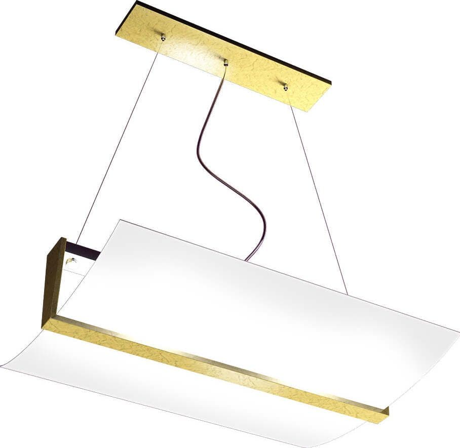 Sospensione-Contemporanea-Wood-Metallo-Foglia-Oro-Vetro-Bianco-2-Luci-E27