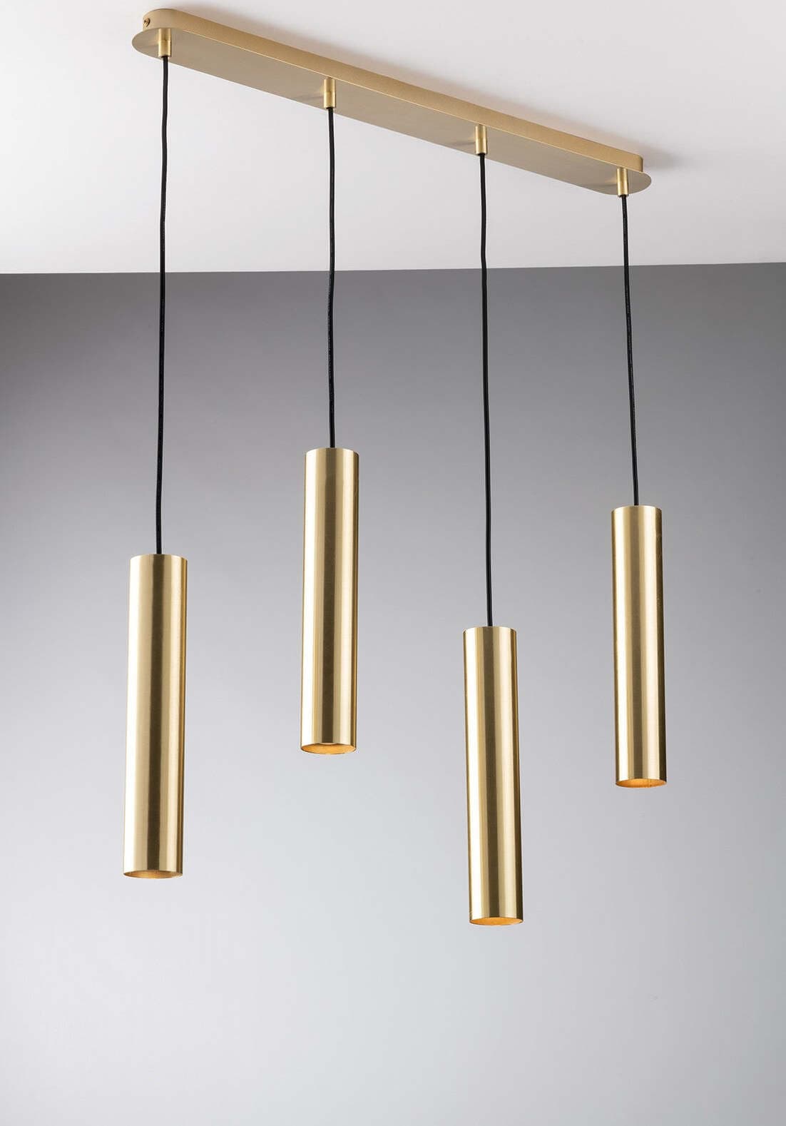 Sospensione Fluke Oro 4Xgu10 68X7X200Cm Illuminazione/Illuminazione per interni/Lampadari lampade a sospensione e plafoniere/Lampade a sospensione Led Mall Home - Napoli, Commerciovirtuoso.it