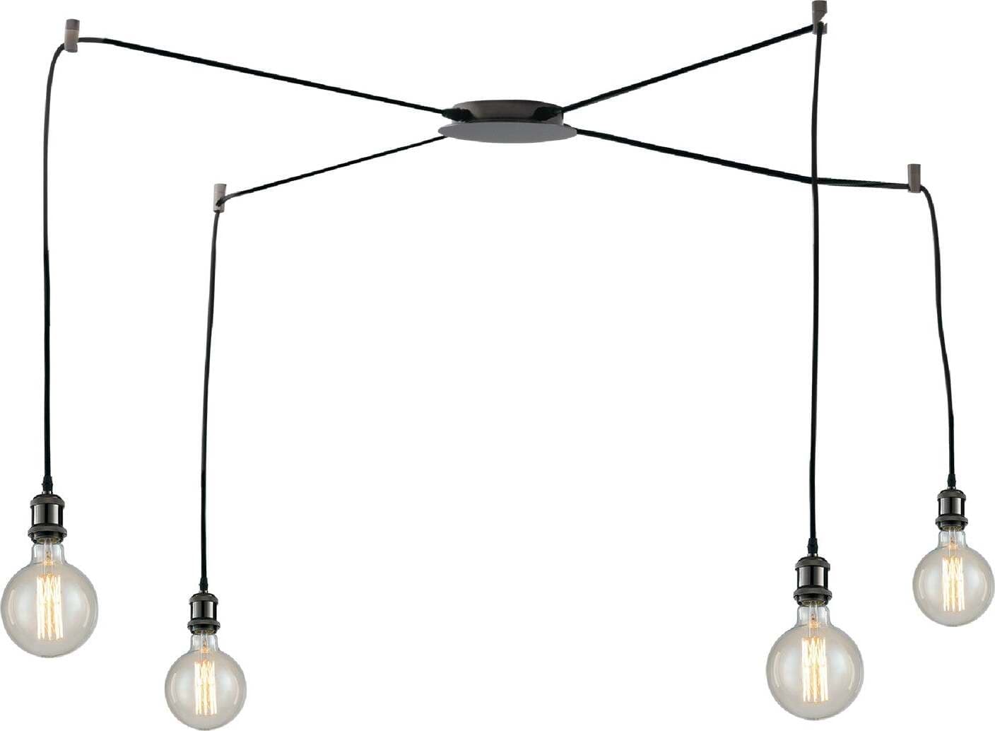 Sospensione Groove Rame 4Xe27 250Cm Illuminazione/Illuminazione per interni/Lampadari lampade a sospensione e plafoniere/Lampade a sospensione Led Mall Home - Napoli, Commerciovirtuoso.it