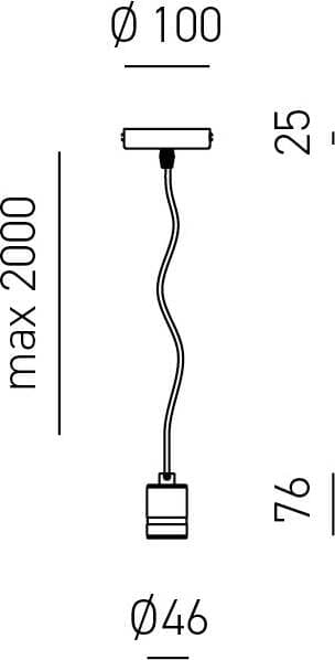 Sospensione-Industrial-Flash-Metallo-Rame-E-Stoffa-Marrone-1-Luce-E27
