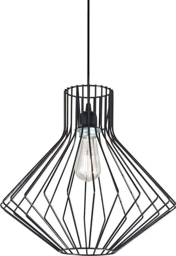 Sospensione-Industrial-Minimal-Ampolla-4-Metallo-Nero-1-Luce-E27