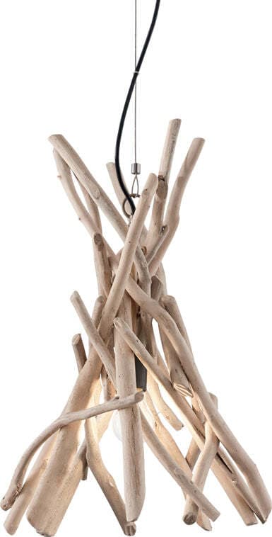 Sospensione-Industrial-Minimal-Driftwood-Legno-Marrone-1-Luce-E27