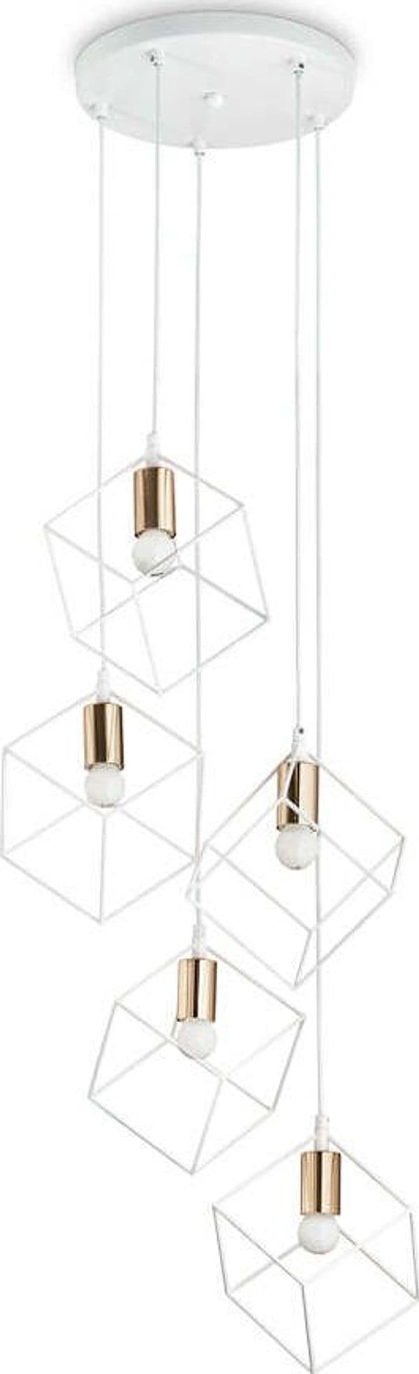 Sospensione-Industrial-Minimal-Ice-Metallo-Bianco-5-Luci-E27