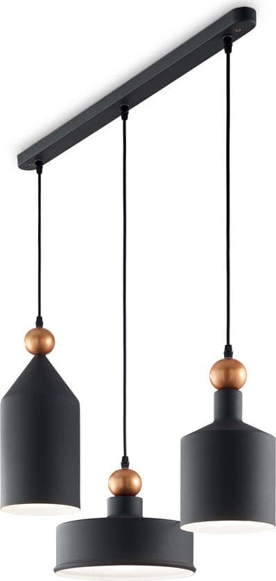 Sospensione-Industrial-Minimal-Triade-Metallo-Grigio-3-Luci-E27