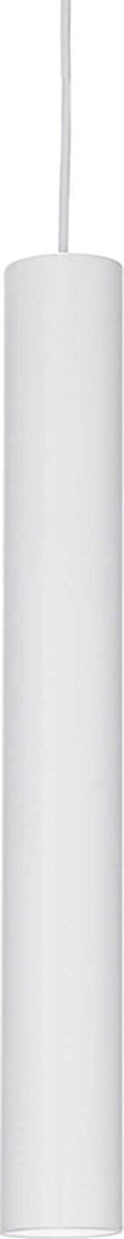 Sospensione-Industrial-Minimal-Tube-Alluminio-Bianco-Led-9W-3000K-D6Cm