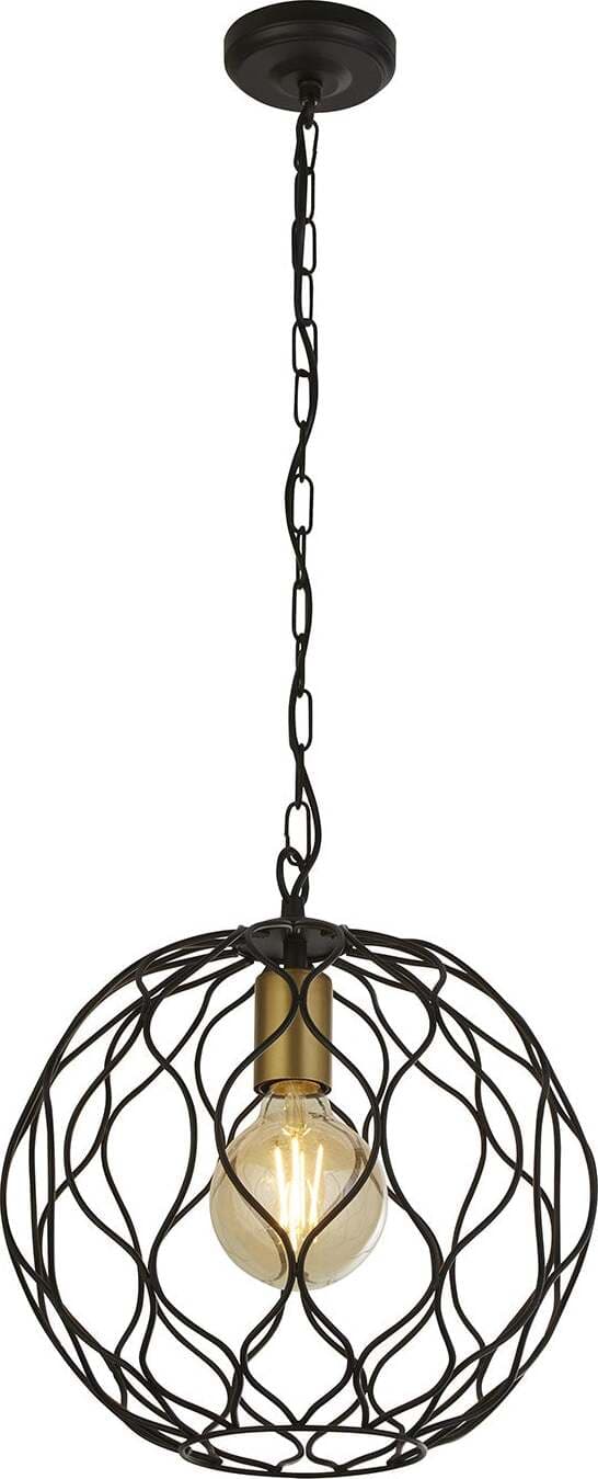 Sospensione-Industrial-Nordico-Finezza-Acciaio-Nero-Oro-1-Luce-E27
