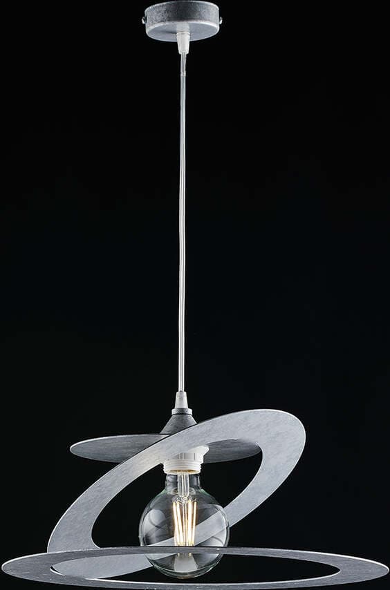 Sospensione-Moderna-1-Luce-Ferro-Taglio-Laser-Argento-Serie-Geko