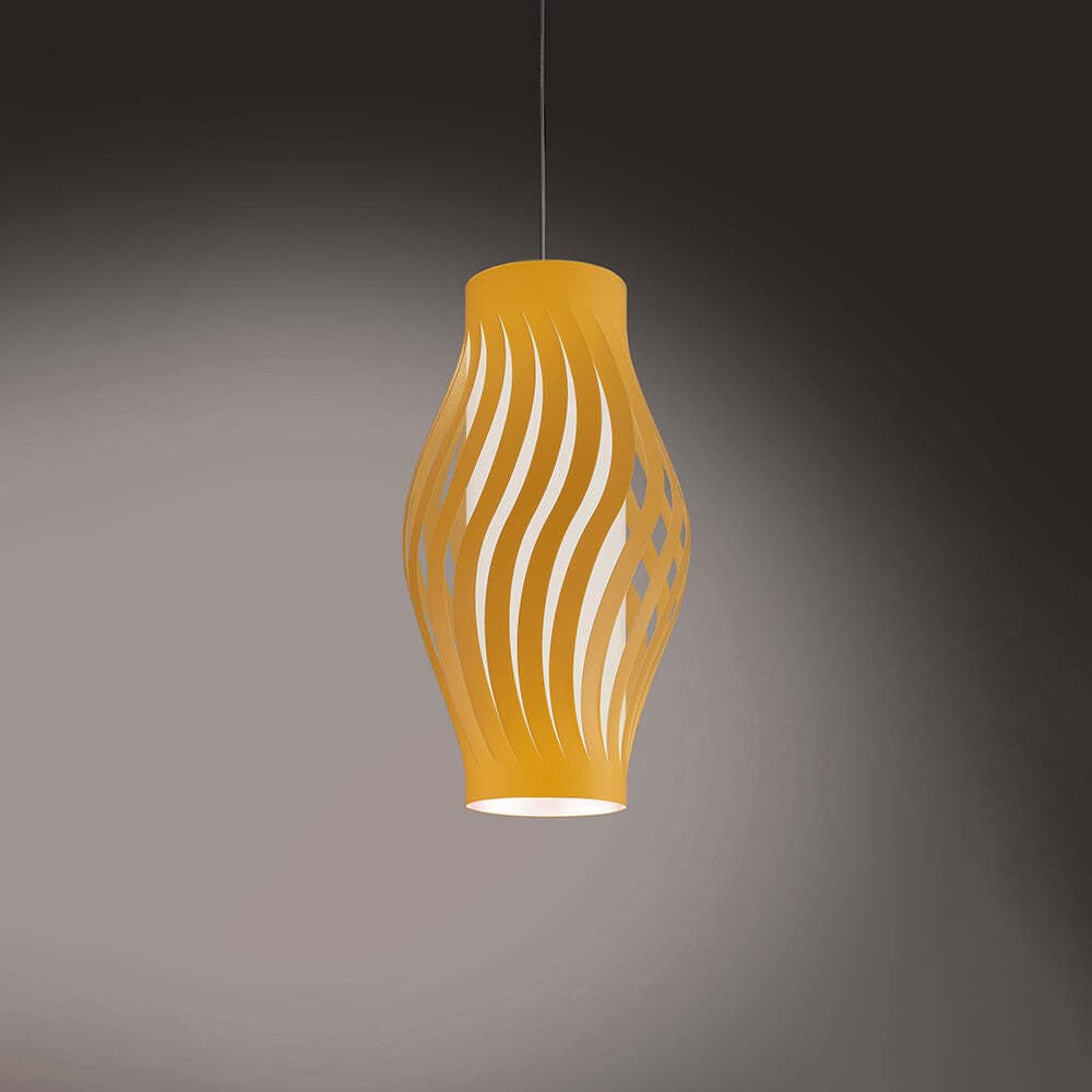Sospensione-Moderna-1-Luce-Helios-In-Polilux-Ocra-H40-Made-In-Italy