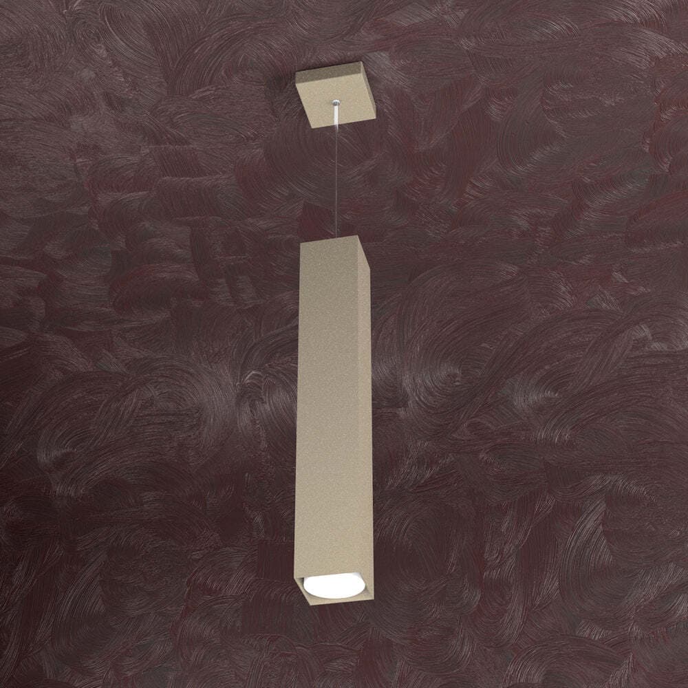 Sospensione-Moderna-Area-Metallo-Sabbia-Metallo-1-Luce-Gx53-50Cm