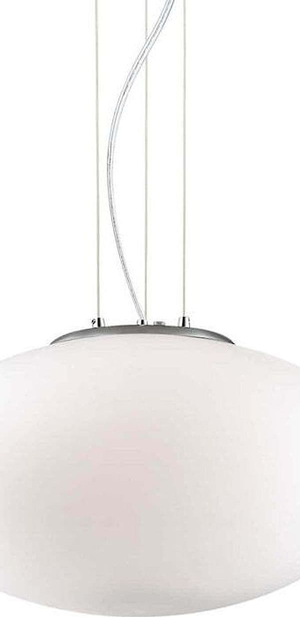 Sospensione-Moderna-Candy-Vetro-Bianco-1-Luce-E27-D40Cm