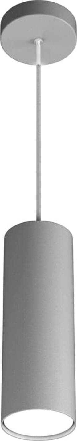Sospensione-Moderna-Cilindrica-Shape-Metallo-Grigio-1-Luce-Gx53-25Cm