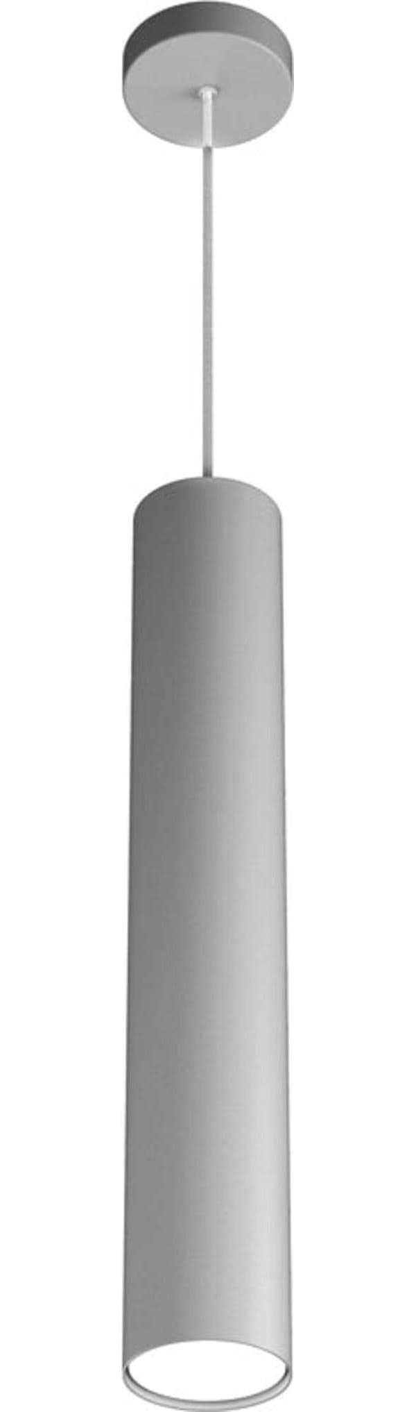 Sospensione-Moderna-Cilindrica-Shape-Metallo-Grigio-1-Luce-Gx53-50Cm