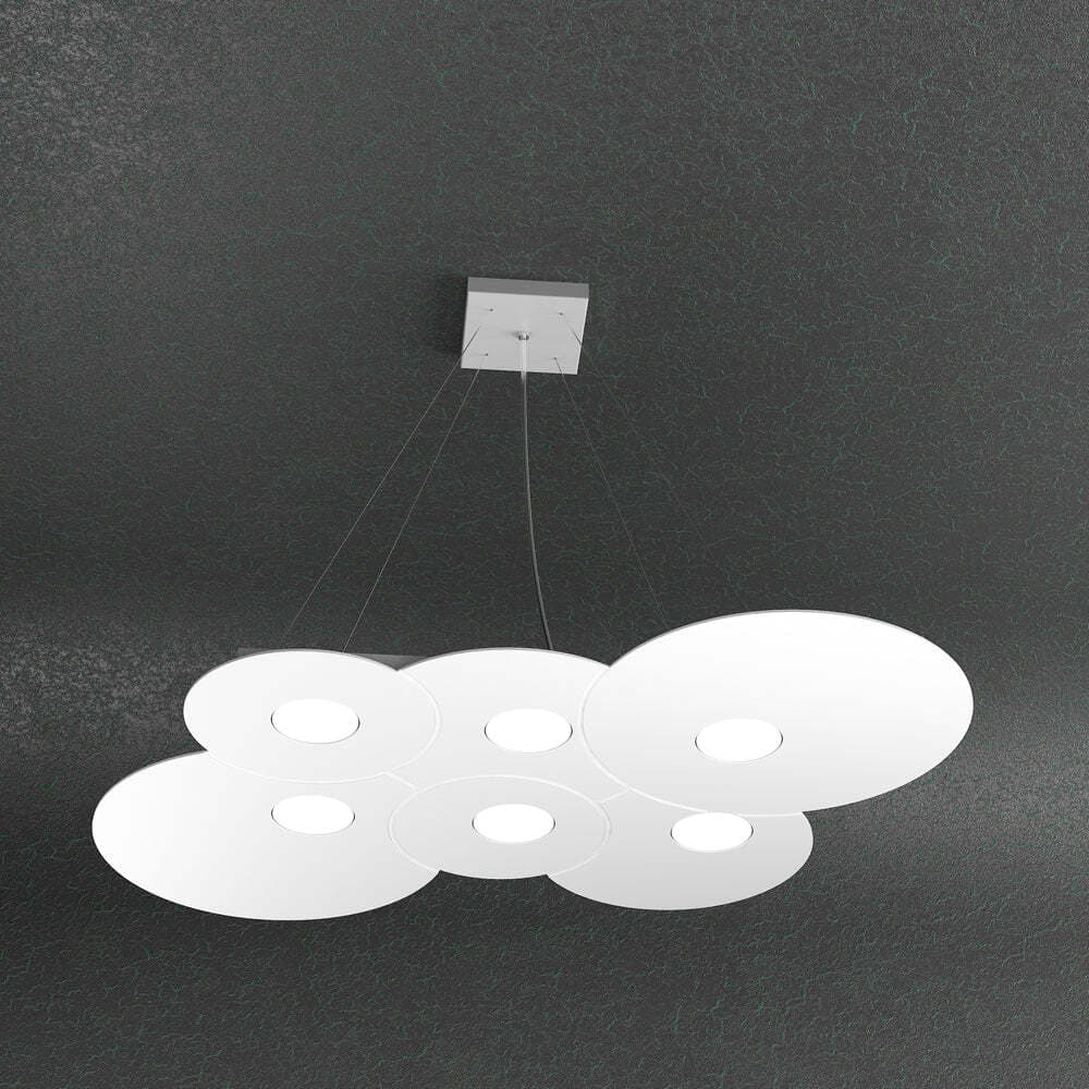 Sospensione-Moderna-Cloud-Metallo-Bianco-6-Luci-Gx53