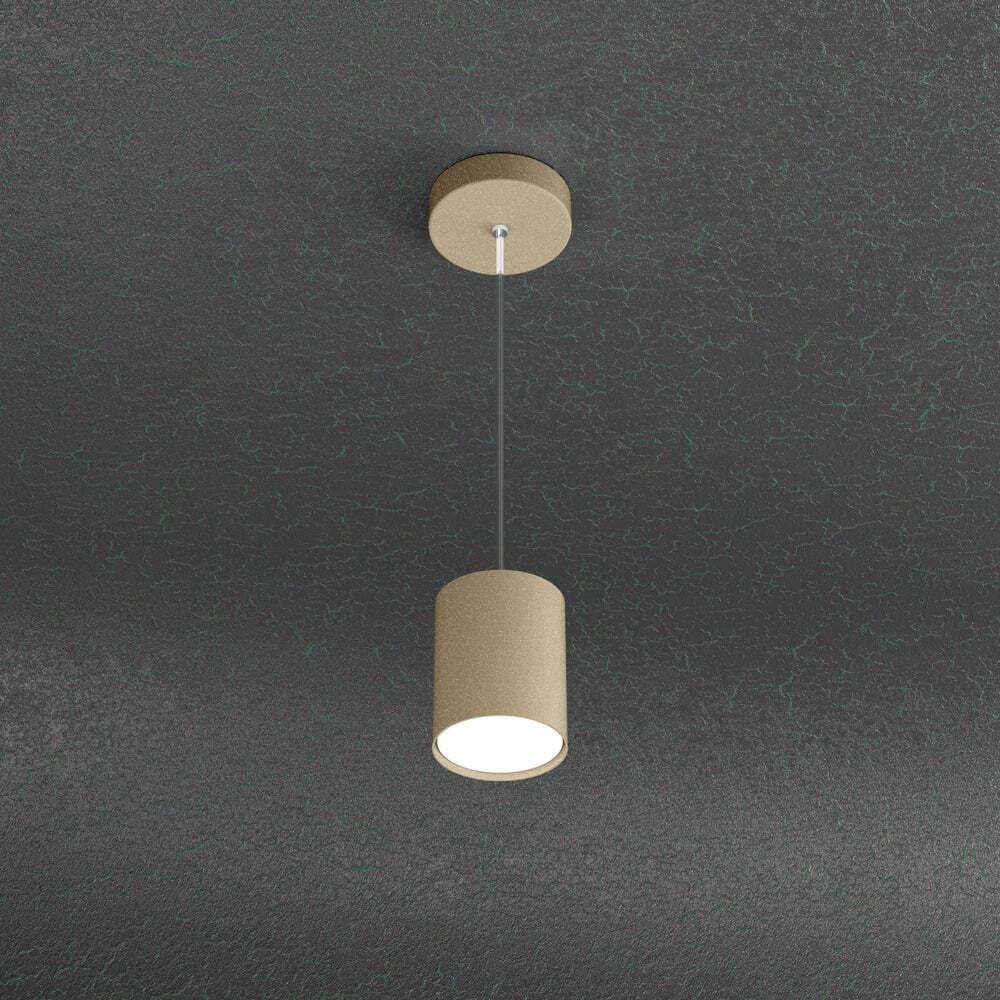 Sospensione-Moderna-Cloud-Metallo-Sabbia-1-Luce-Gx53-10Cm