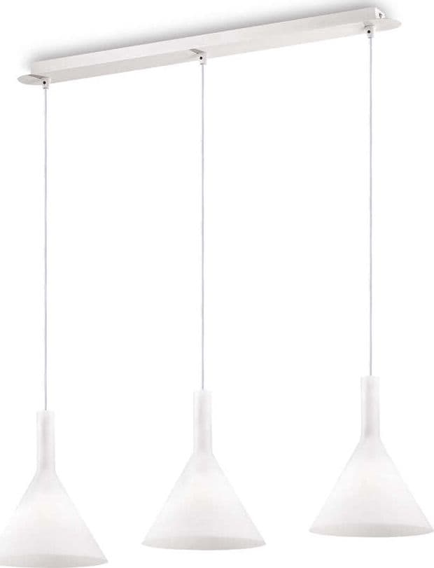 Sospensione-Moderna-Cocktail-Vetro-Bianco-3-Luci-E14