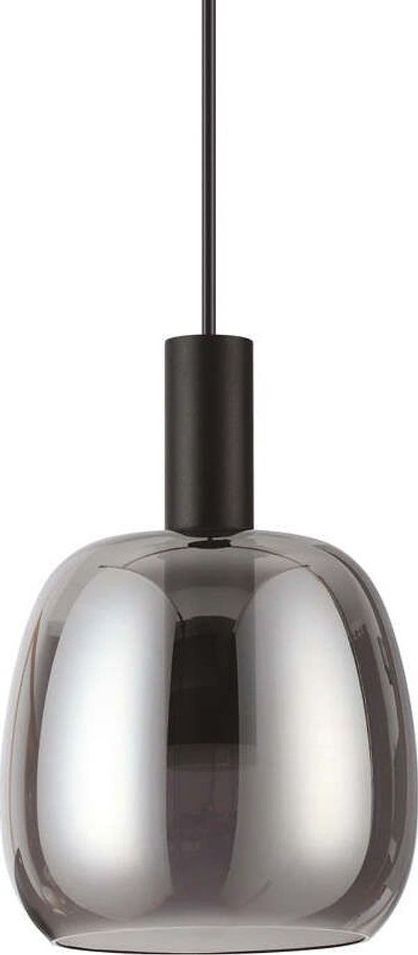 Sospensione-Moderna-Coco-1-Metallo-Fumè-Led-7W-3000K-Luce-Calda