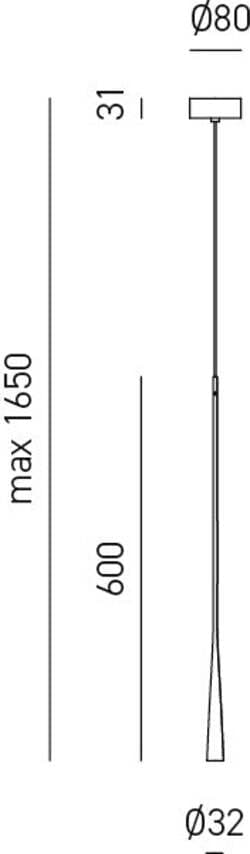 Sospensione-Moderna-Dafne-Alluminio-Oro-E-Nero-1-Luce-Led-7W-60Cm