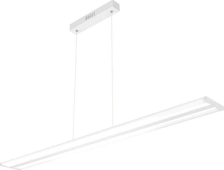 Sospensione-Moderna-Double-Track-Metallo-Bianco-E-Diffusore-Acrilico-Led-40W