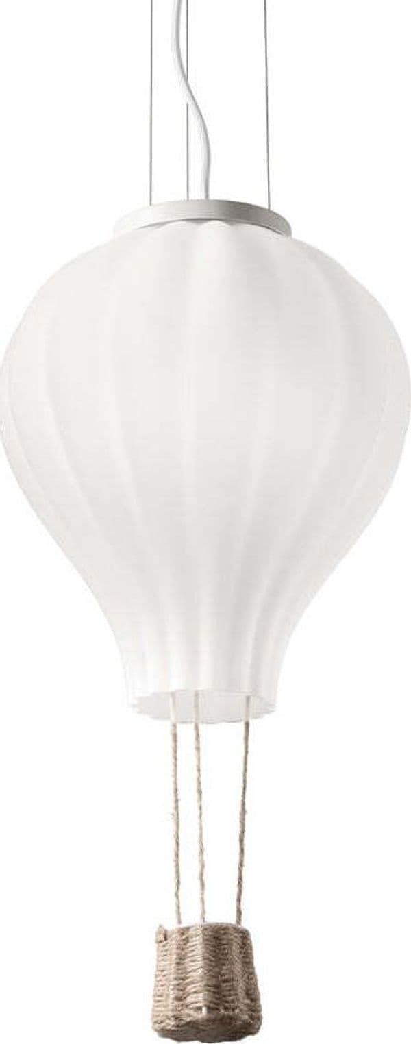 Sospensione-Moderna-Dream-Corda-Bianco-1-Luce-E27-D30Cm