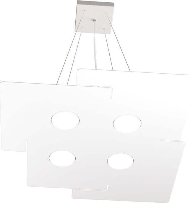 Sospensione-Moderna-Echo-Metallo-Bianco-4-Luci-Gx53