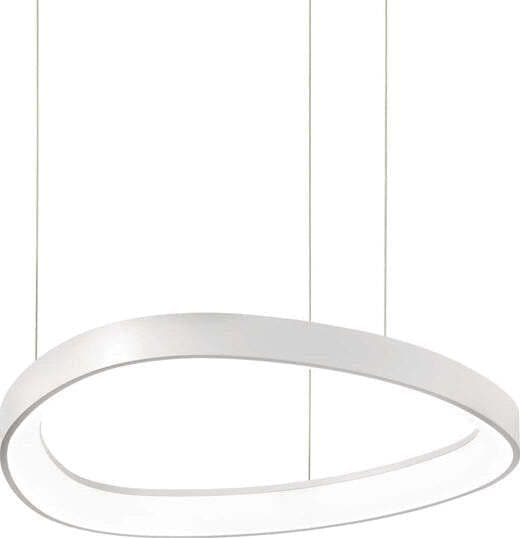 Sospensione-Moderna-Gemini-Metallo-Bianco-Led-38W-3000K-Luce-Calda